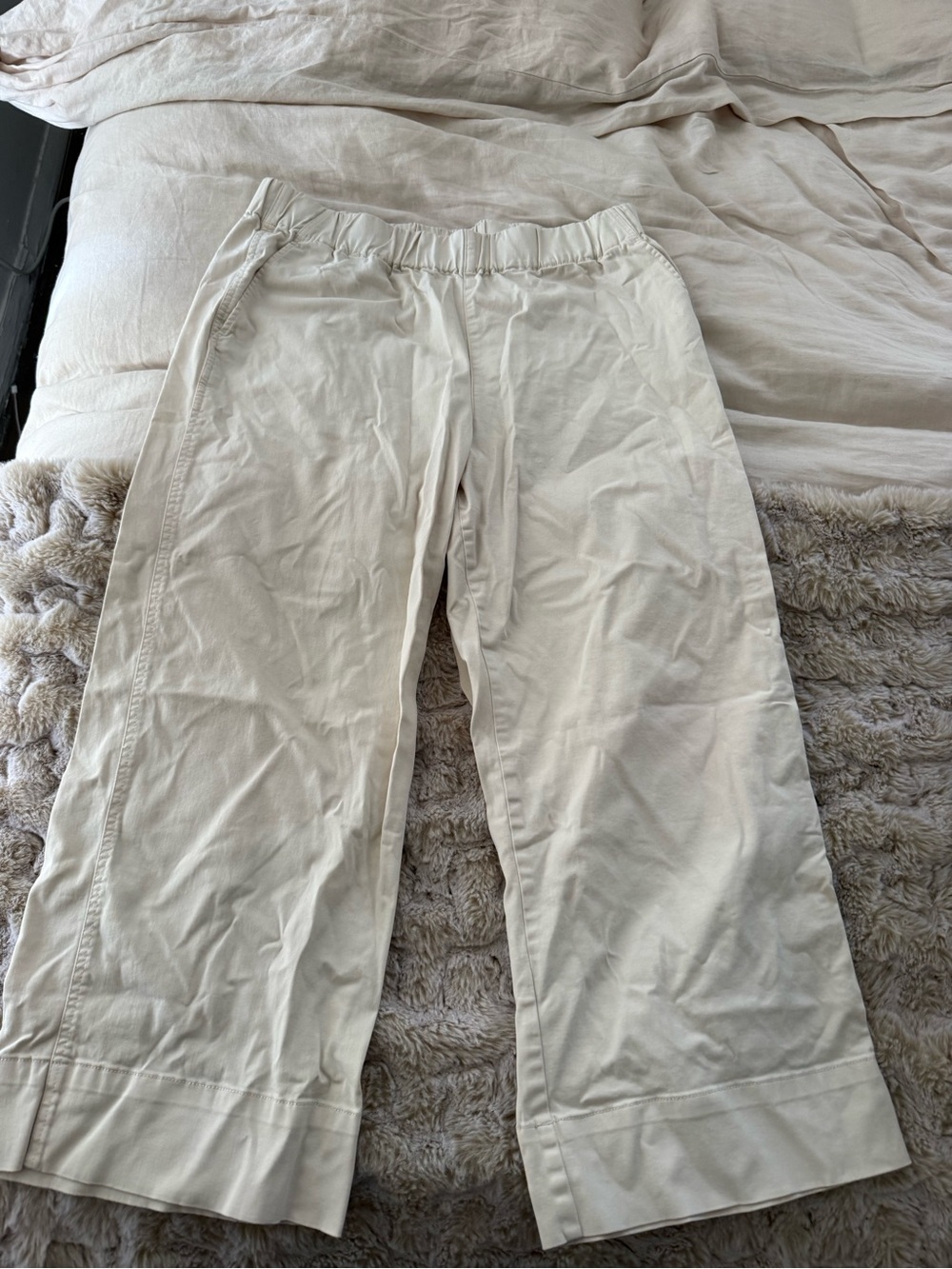 J Crew chino pants wide leg